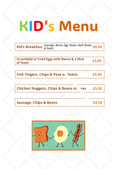 Exmouth Kids Cafe Prices